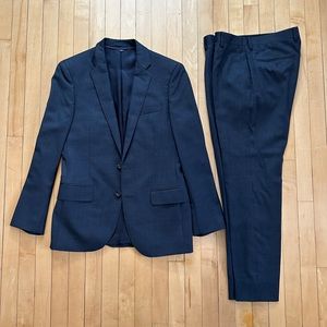 Jcrew Ludlow Slim-Fit Suit - Worsted Wool Navy Blue 36S / 30